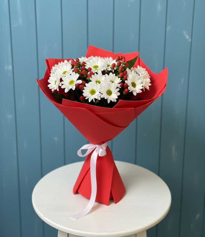 Букет цветов из: Хризантемы в Кошелево