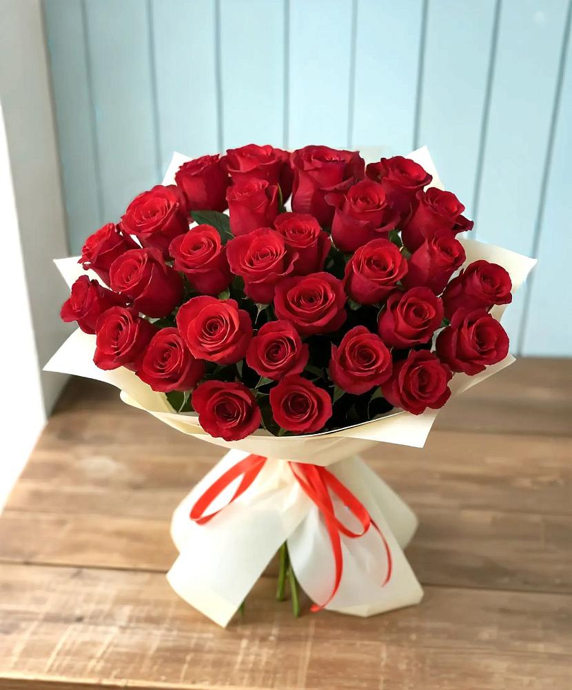 Букет 29 Красных роз в Кошелево