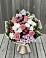 Букет цветов из: Альстромерии, Гвоздики, Розы и Хризантемы в Кошелево