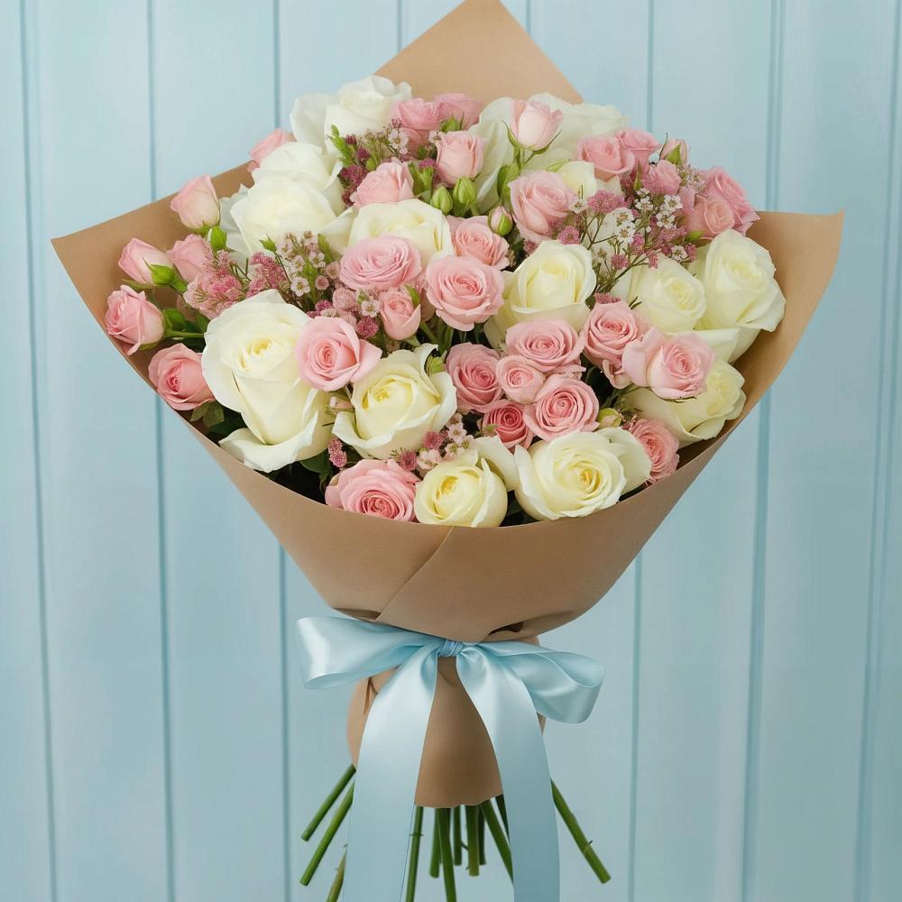 Букет цветов из: Розы в Кошелево