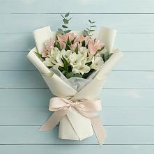 Букет цветов из:  Альстромерии в Кошелево