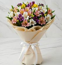 Букет цветов из:  Альстромерии #REPLACE_PRED# Кошелево