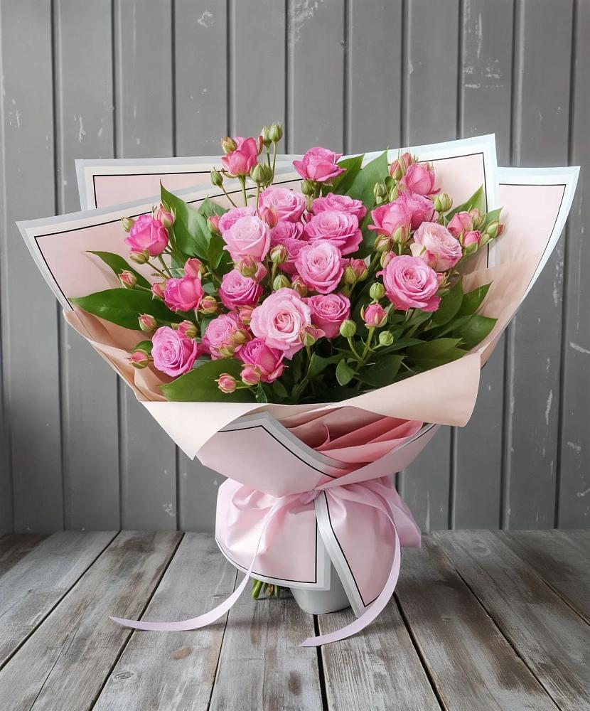 Букет Розовый кустик в Кошелево