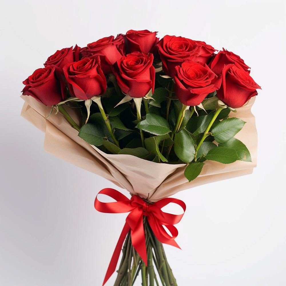 Букет 11 Красных роз Эдлесс Лав в Кошелево